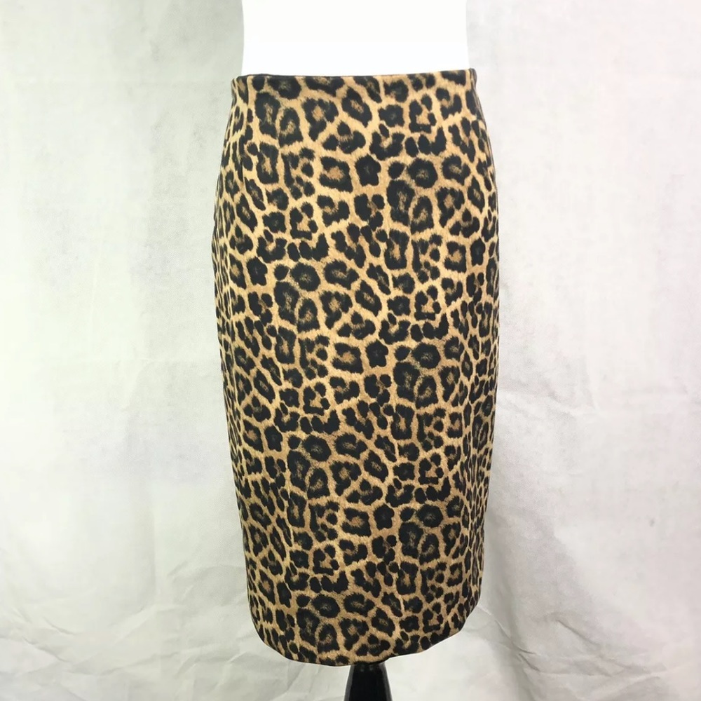 MICHAEL Michael Kors leopard print pencil skirt
